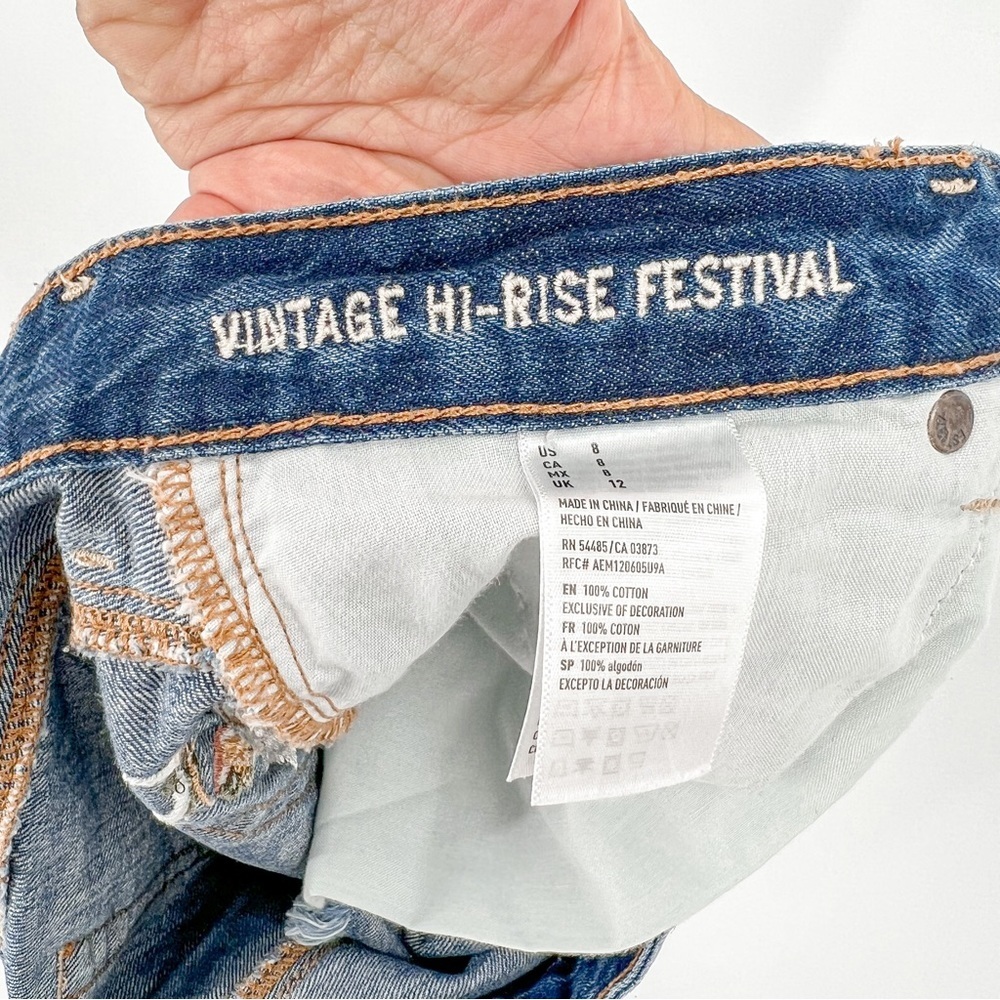 American Eagle vintage hi rise festival shorts - Picture 7 of 8